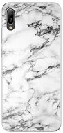 iSaprio White Marble 01 for Huawei Y6 2019 - Phone Cover