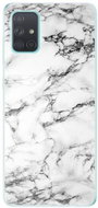 iSaprio White Marble 01 for Samsung Galaxy A71 - Phone Cover