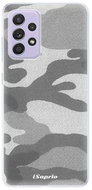 iSaprio Gray Camuflage 02 for Samsung Galaxy A52 - Phone Cover