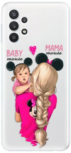 iSaprio Mama Mouse Blond and Girl for Samsung Galaxy A32 LTE - Phone Cover - Main image