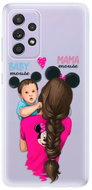 iSaprio Mama Mouse Brunette and Boy for Samsung Galaxy A52 - Phone Cover