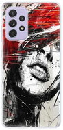 iSaprio Sketch Face for Samsung Galaxy A52 - Phone Cover
