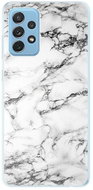 iSaprio White Marble 01 for Samsung Galaxy A72 - Phone Cover