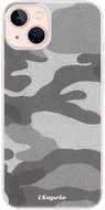 iSaprio Gray Camuflage 02 for iPhone 13 - Phone Cover