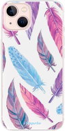 iSaprio Feather Pattern 10 for iPhone 13 - Phone Cover