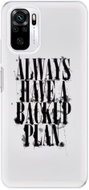 iSaprio Backup Plan for Xiaomi Redmi Note 10 / Note 10S - Phone Cover