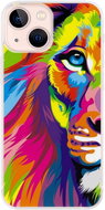 iSaprio Rainbow Lion for iPhone 13 mini - Phone Cover