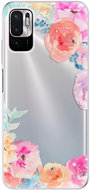 iSaprio Flower Brush for Xiaomi Redmi Note 10 5G - Phone Cover