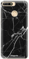 iSaprio Black Marble for Huawei Y6 Prime 2018 - Phone Cover