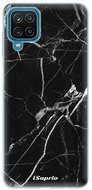 iSaprio Black Marble for Samsung Galaxy A12 - Phone Cover