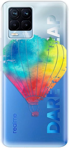 iSaprio Flying Baloon 01 for Realme 8 / 8 Pro - Phone Cover - Main image