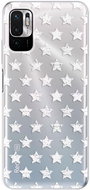 iSaprio Stars Pattern - white for Xiaomi Redmi Note 10 5G - Phone Cover