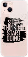 iSaprio Start Doing - black for iPhone 13 - Phone Cover