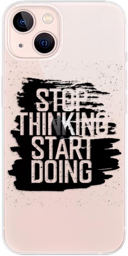 iSaprio Start Doing - black for iPhone 13 - Phone Cover - Main image