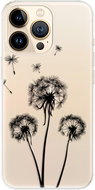 iSaprio Three Dandelions - black for iPhone 13 Pro Max - Phone Cover
