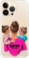 iSaprio Super Mama - Two Girls for iPhone 13 Pro Max - Phone Cover