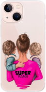 iSaprio Super Mama - Two Boys for iPhone 13 mini - Phone Cover