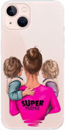iSaprio Super Mama - Two Boys for iPhone 13 - Phone Cover