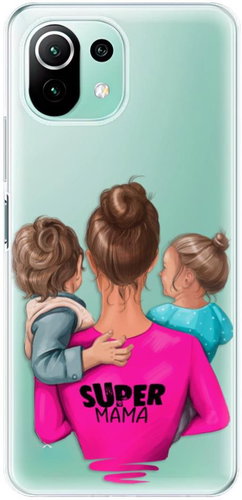 iSaprio Super Mama - Boy and Girl for Xiaomi Mi 11 Lite - Phone Cover - Main image