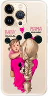 iSaprio Mama Mouse Blond and Girl for iPhone 13 Pro Max - Phone Cover