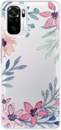 iSaprio Leaves and Flowers for Xiaomi Redmi Note 10 / Note 10S - Phone Cover