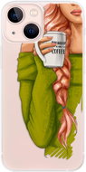iSaprio My Coffe and Redhead Girl for iPhone 13 mini - Phone Cover