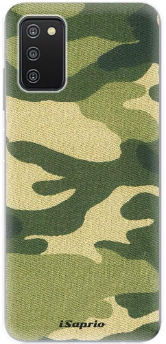 iSaprio Green Camuflage 01 for Samsung Galaxy A03s - Phone Cover - Main image