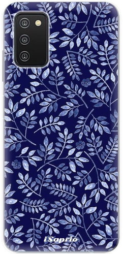 iSaprio Blue Leaves 05 for Samsung Galaxy A03s - Phone Cover - Main image