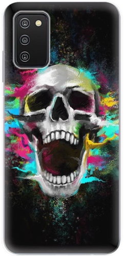 iSaprio Skull in Colors for Samsung Galaxy A03s - Phone Cover - Main image