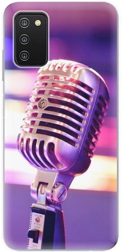 iSaprio Vintage Microphone for Samsung Galaxy A03s - Phone Cover - Main image