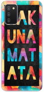 iSaprio Hakuna Matata 01 for Samsung Galaxy A03s - Phone Cover