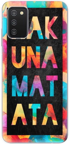 iSaprio Hakuna Matata 01 for Samsung Galaxy A03s - Phone Cover - Main image