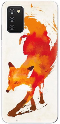 iSaprio Fast Fox for Samsung Galaxy A03s - Phone Cover - Main image
