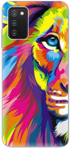 iSaprio Rainbow Lion for Samsung Galaxy A03s - Phone Cover - Main image