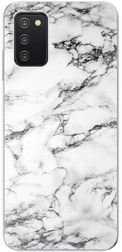 iSaprio White Marble 01 for Samsung Galaxy A03s - Phone Cover - Main image