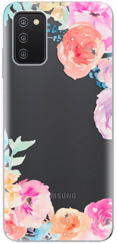iSaprio Flower Brush for Samsung Galaxy A03s - Phone Cover - Main image