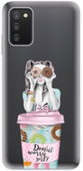 iSaprio Donut Worry for Samsung Galaxy A03s - Phone Cover