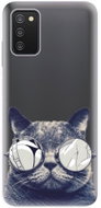 iSaprio Crazy Cat 01 for Samsung Galaxy A03s - Phone Cover