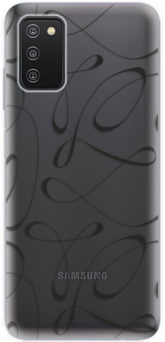 iSaprio Fancy pro black for Samsung Galaxy A03s - Phone Cover - Main image