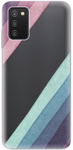 iSaprio Glitter Stripes 01 for Samsung Galaxy A03s - Phone Cover - Main image