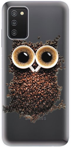 iSaprio Owl And Coffee for Samsung Galaxy A03s - Phone Cover - Main image