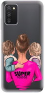iSaprio Super Mama for Two Boys for Samsung Galaxy A03s - Phone Cover
