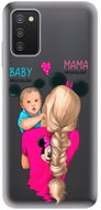 iSaprio Mama Mouse Blonde and Boy for Samsung Galaxy A03s - Phone Cover