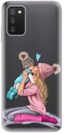 iSaprio Kissing Mom for Blond and Boy for Samsung Galaxy A03s - Phone Cover