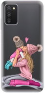 iSaprio Kissing Mom for Blond and Girl for Samsung Galaxy A03s - Phone Cover