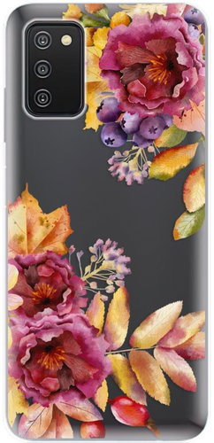 iSaprio Fall Flowers for Samsung Galaxy A03s - Phone Cover - Main image