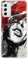 iSaprio Sketch Face for Samsung Galaxy M52 5G - Phone Cover