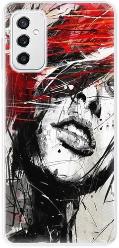 iSaprio Sketch Face for Samsung Galaxy M52 5G - Phone Cover - Main image