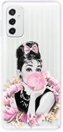 iSaprio Pink Bubble for Samsung Galaxy M52 5G - Phone Cover