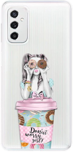 iSaprio Donut Worry for Samsung Galaxy M52 5G - Phone Cover - Main image